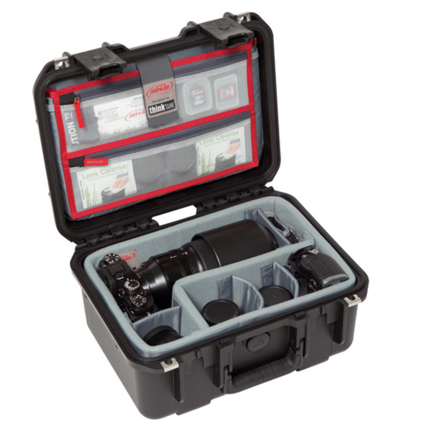 SKB Cases SKB iSeries 1309-6 Case with Think Tank Photo Dividers & Lid Organizer (Black)