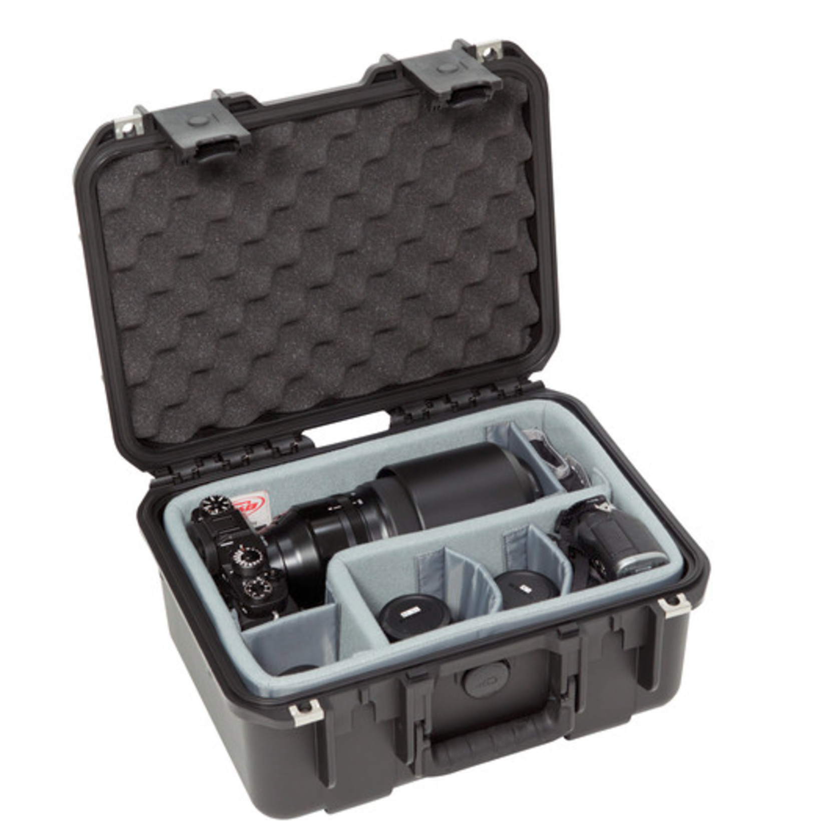SKB Cases SKB iSeries 1309-6 Case with Think Tank Photo Dividers & Lid Foam (Black)