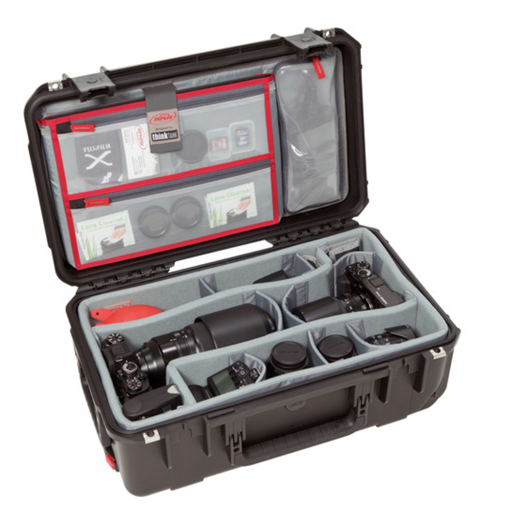 SKB Cases SKB iSeries 2011-7 Case with Think Tank Photo Dividers & Lid Organizer (Black)