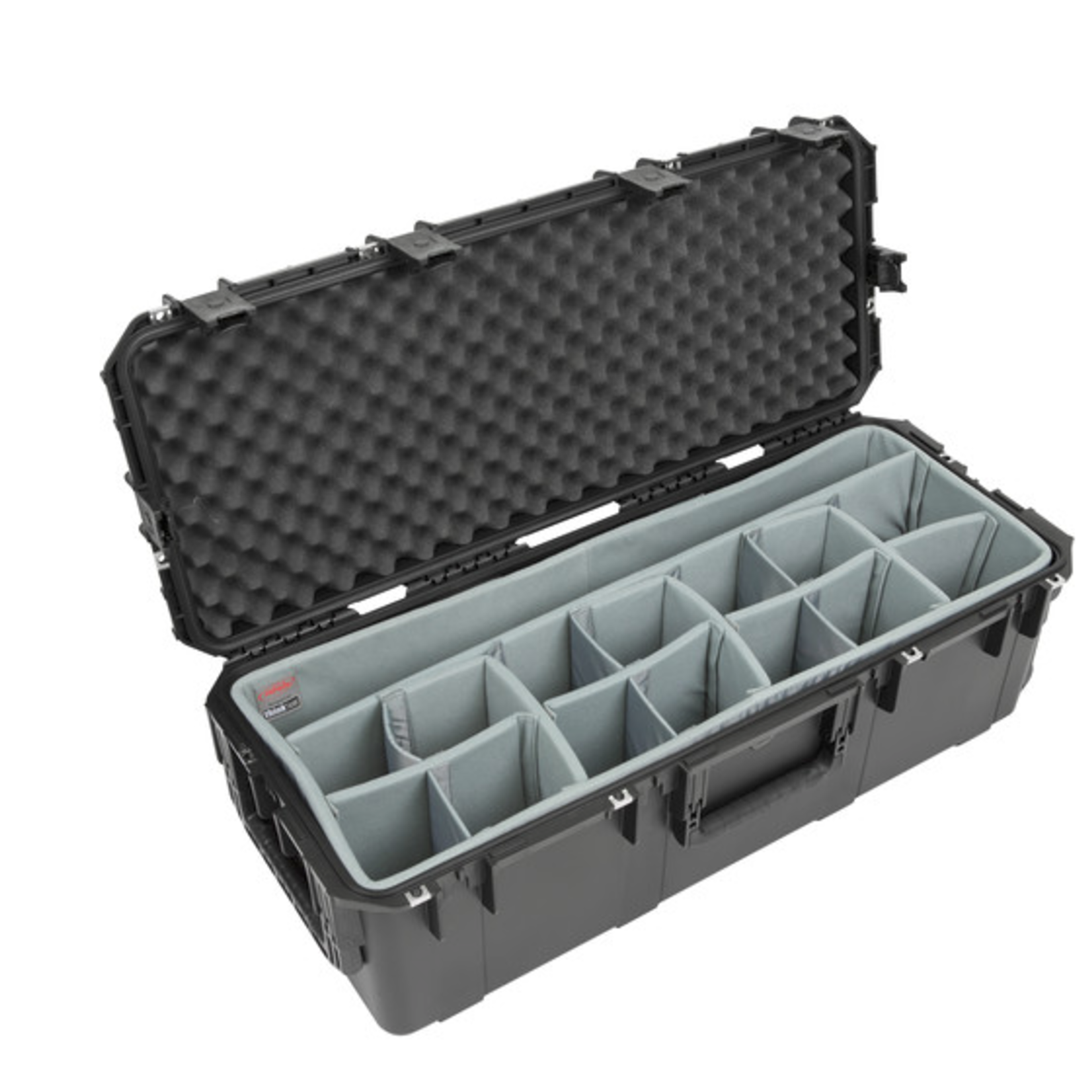 SKB Cases SKB iSeries 3613-12 Case with Think Tank Lighting/Stand Dividers & Lid Foam (Black)