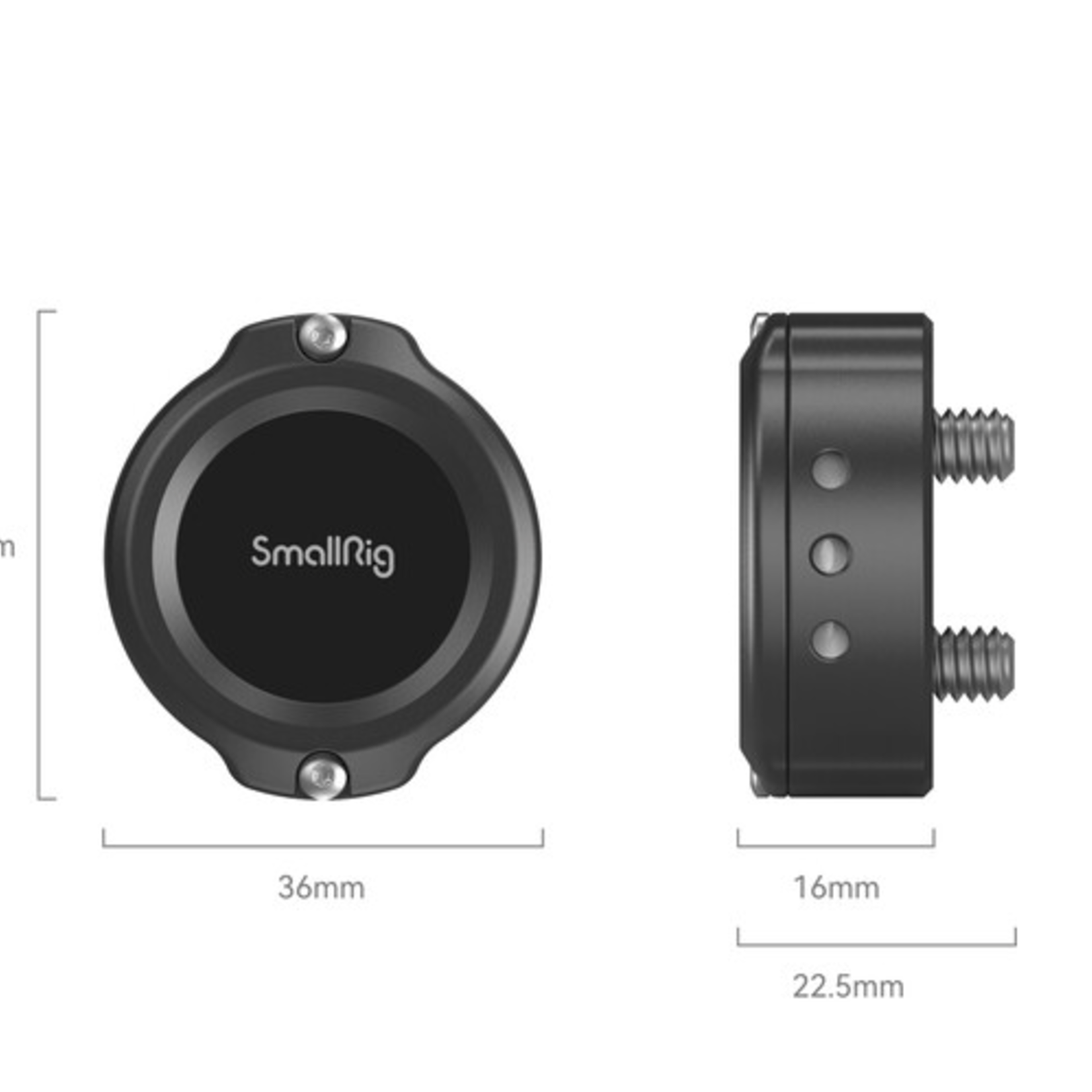 SmallRig SmallRig Cage for Apple AirTag with Dual 1/4"-20 Screw Mount