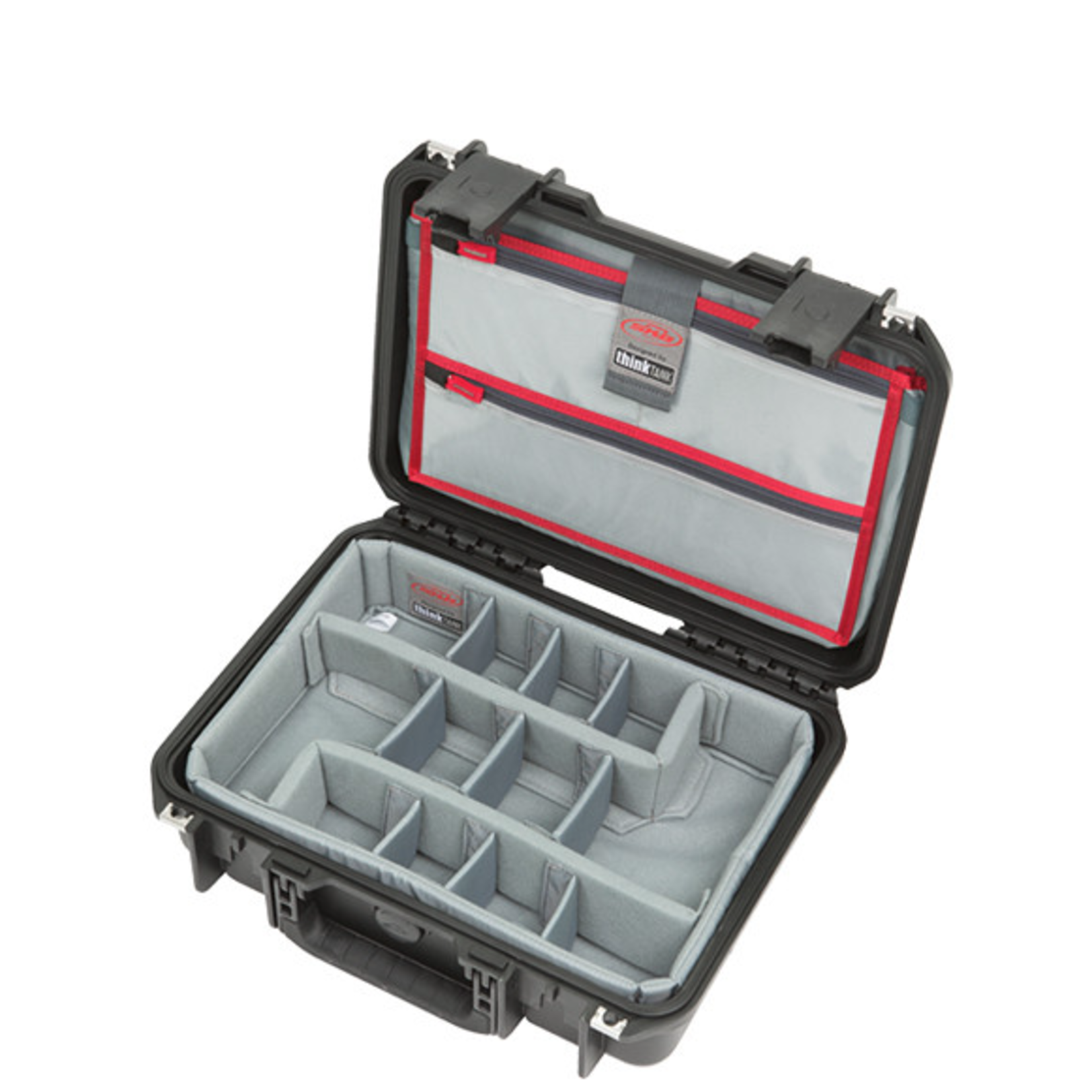 SKB Cases SKB iSeries 1510-4 Case with Think Tank Photo Dividers & Lid Organizer (Black)
