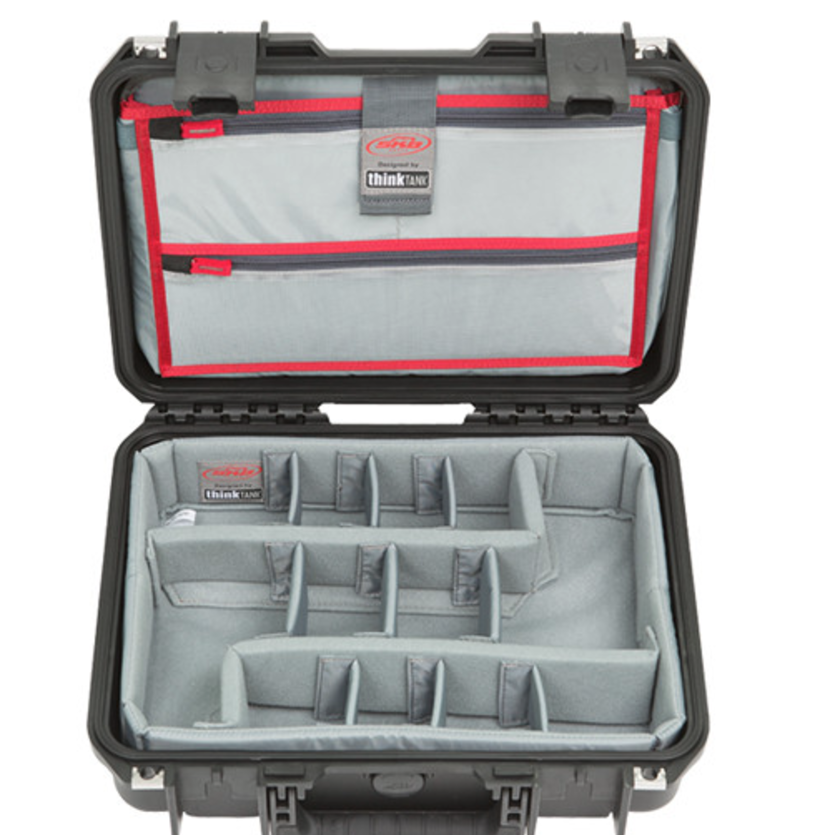 SKB Cases SKB iSeries 1510-4 Case with Think Tank Photo Dividers & Lid Organizer (Black)