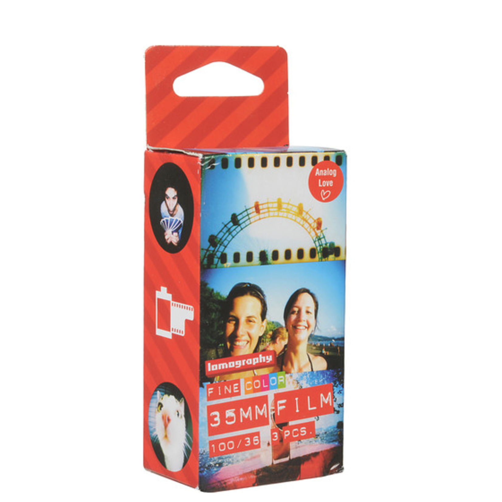 Lomography Lomography 100 Color Negative Film (35mm Roll Film, 36 Exposures, 3-Pack)