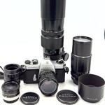 Pentax #1287 Pentax Spotmatic SP II w/ 50mm, 200mm, and 400mm Lens kit