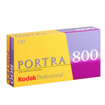 Kodak Kodak Professional Portra 800 Color Negative Film (120 Roll Film, 5-Pack)