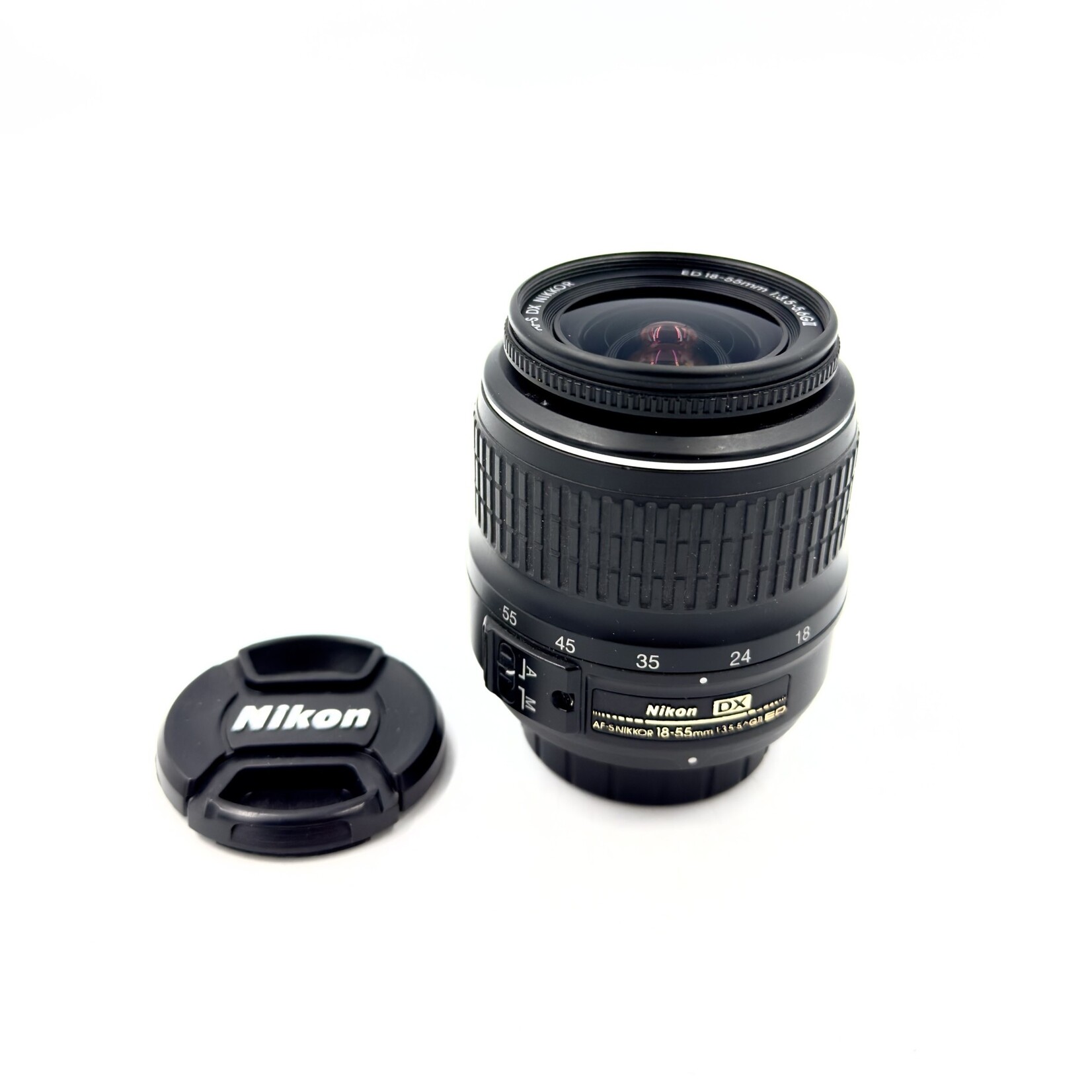 Nikon USED Nikon AF-S 18-55mm 3.5-5.6 G DX lens