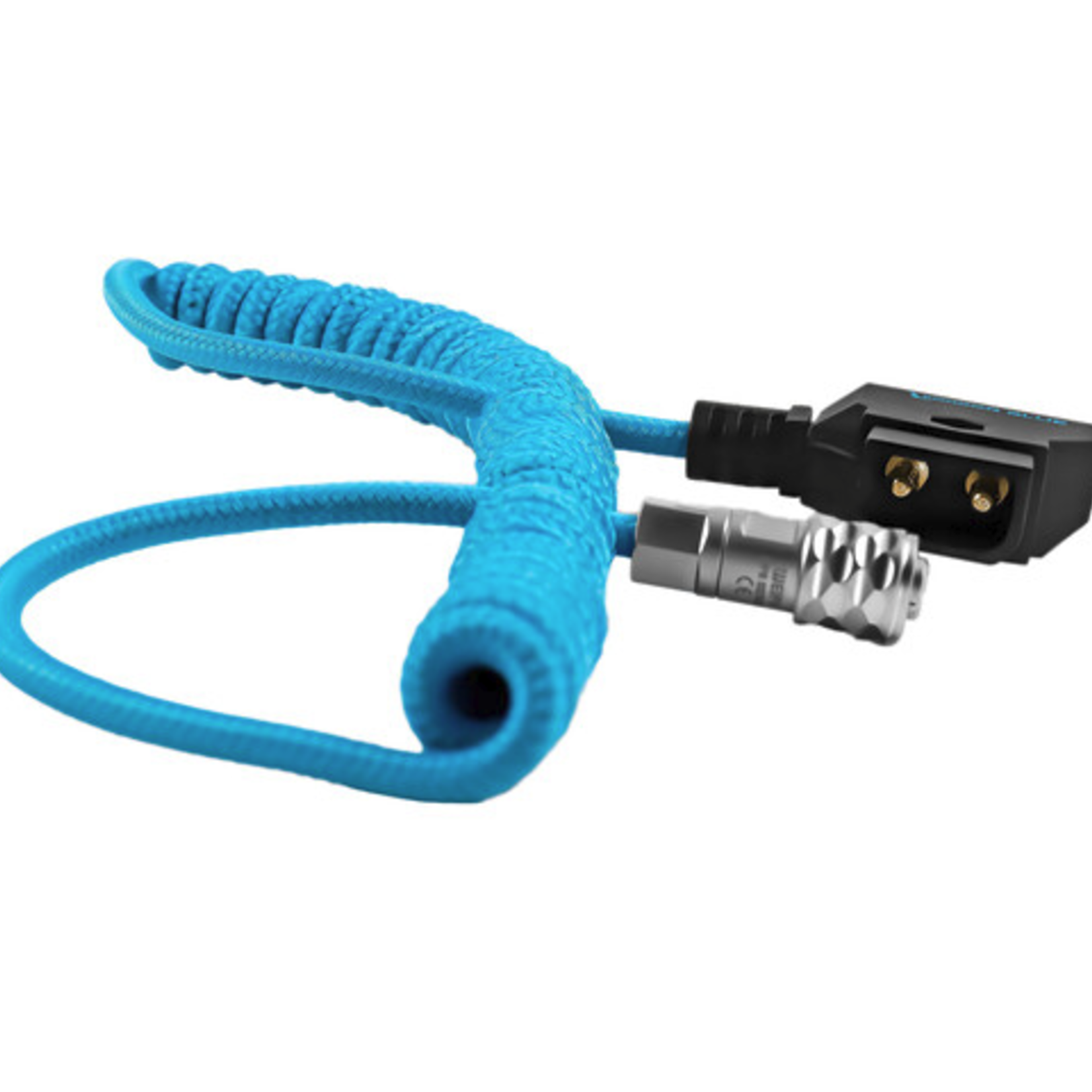 Kondor Blue Kondor Blue Coiled D-Tap to 2-Pin Power Cable for BMPCC 6K/4K (Blue)