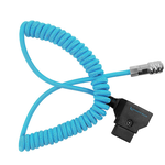 Kondor Blue Kondor Blue Coiled D-Tap to 2-Pin Power Cable for BMPCC 6K/4K (Blue)