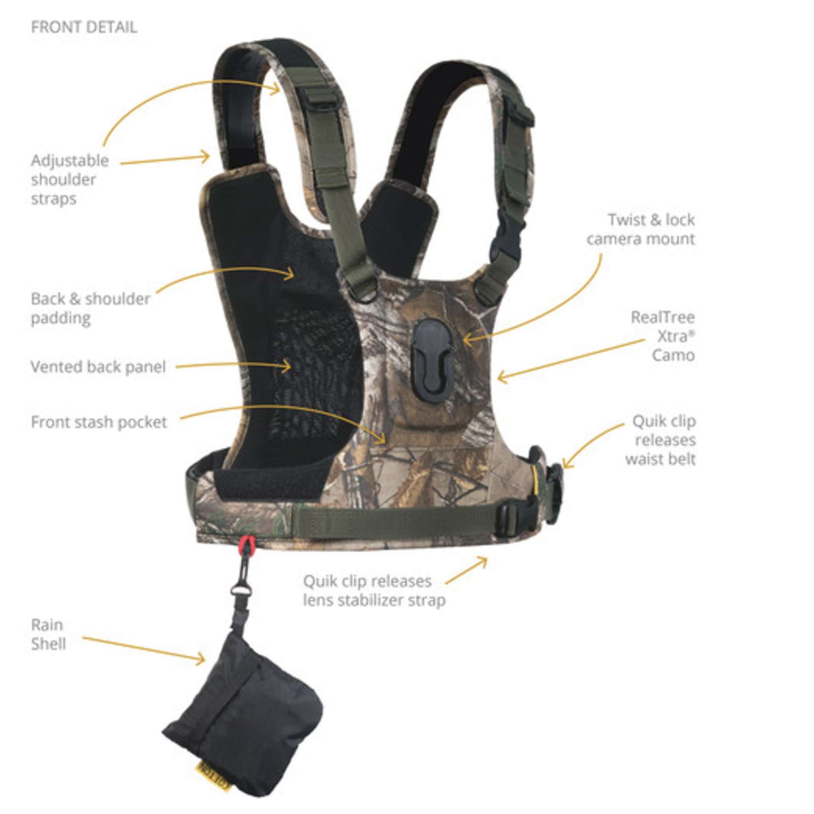 Cotton Cotton Carrier CCS G3 Harness-1 (Realtree Xtra Camo)