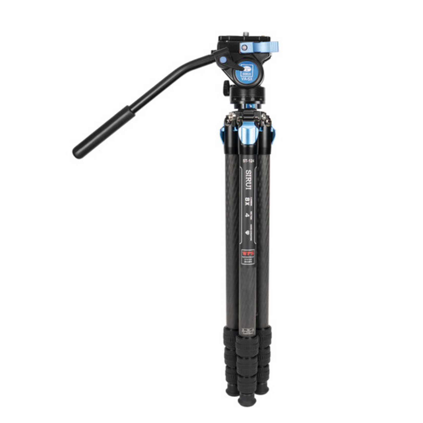 Sirui Sirui ST124 4-Section Carbon Fiber Tripod & VA-5 X Fluid Head Kit