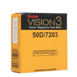 Kodak Kodak VISION3 50D Color Negative Film #7203 (Super 8, 50' Roll)