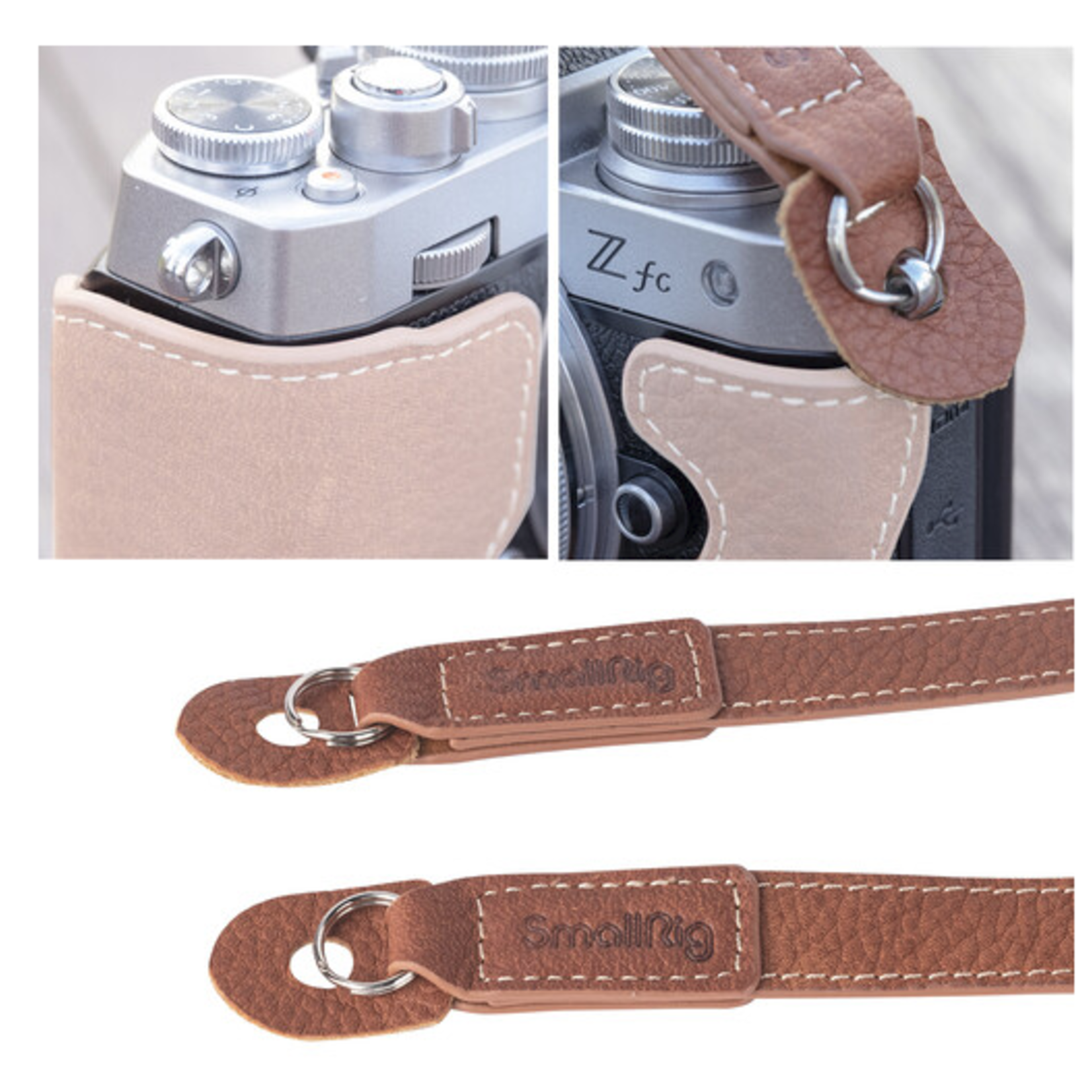 SmallRig SmallRig Leather Camera Neck Strap