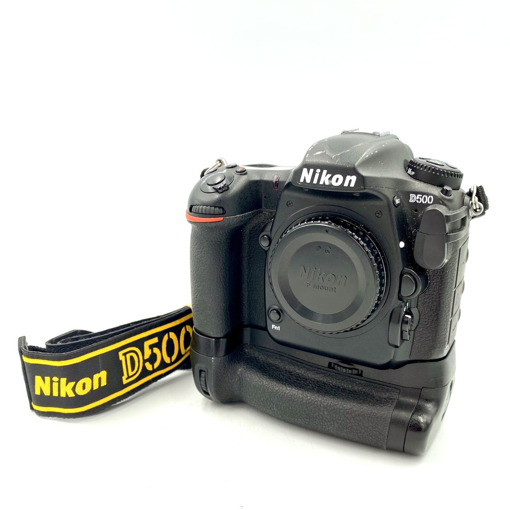 Nikon #1337 USED Nikon D500 camera body w/ Nikon grip