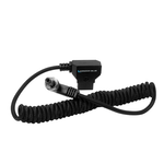 Kondor Blue Kondor Blue Coiled D-Tap to Locking DC 2.5mm Right-Angle Cable  (16 to 32")