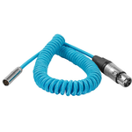 Kondor Blue Kondor Blue Coiled Mini-XLR to XLR Cable for Canon C70 & BMPCC 4K/6K (12 to 24")