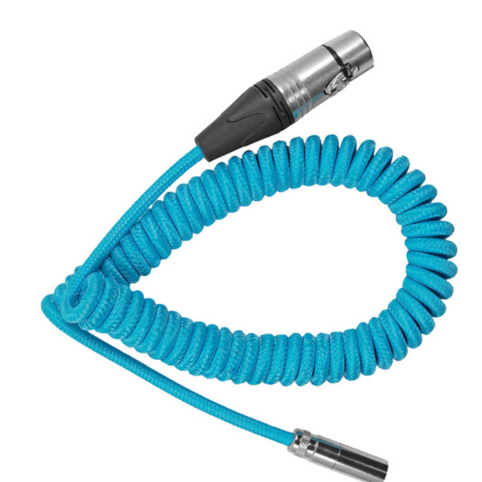 Kondor Blue Kondor Blue Coiled Mini-XLR to XLR Cable for Canon C70 & BMPCC 4K/6K (12 to 24")