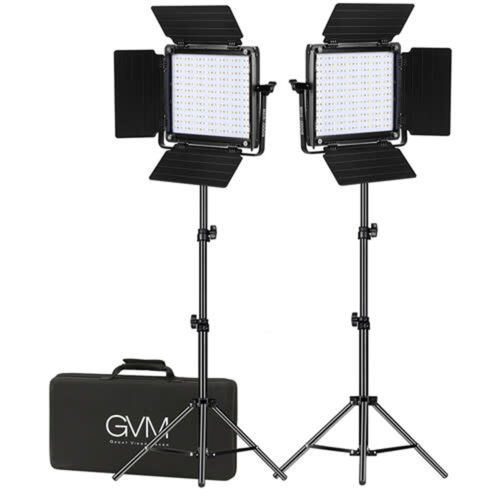 GVM GVM 800D-RGB LED Light Panel (2-Light Kit)