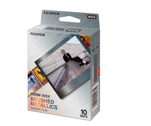 FujiFilm Instax Wide Brushed Metallics Instant Film (10 Exposures 