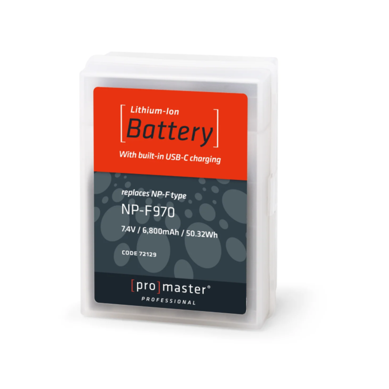 ProMaster Li-ion Battery for Sony NP-F970 with USB-C Charging