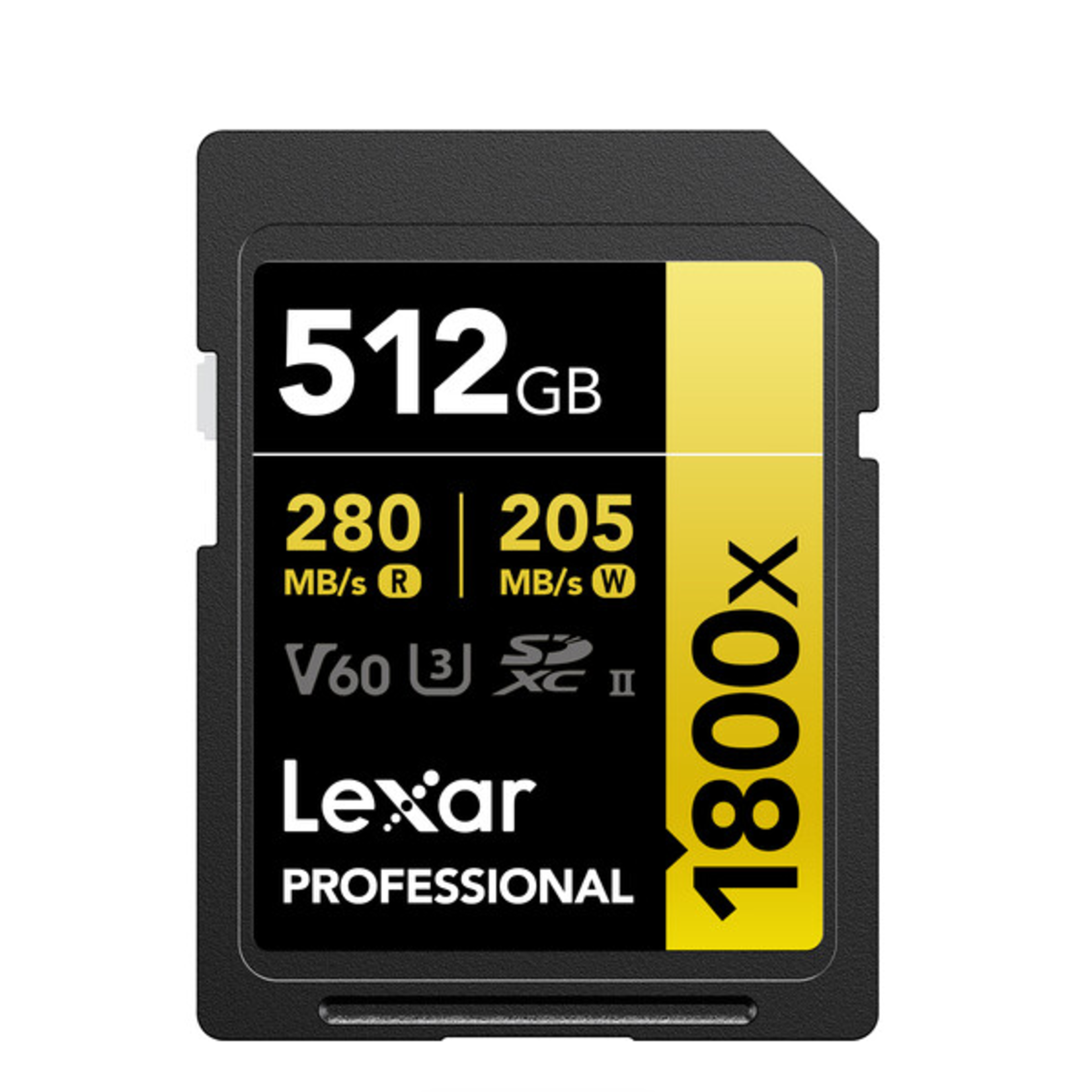 Lexar Lexar Professional 1800x UHS-II SDXC (GOLD Series) Choose Capacity
