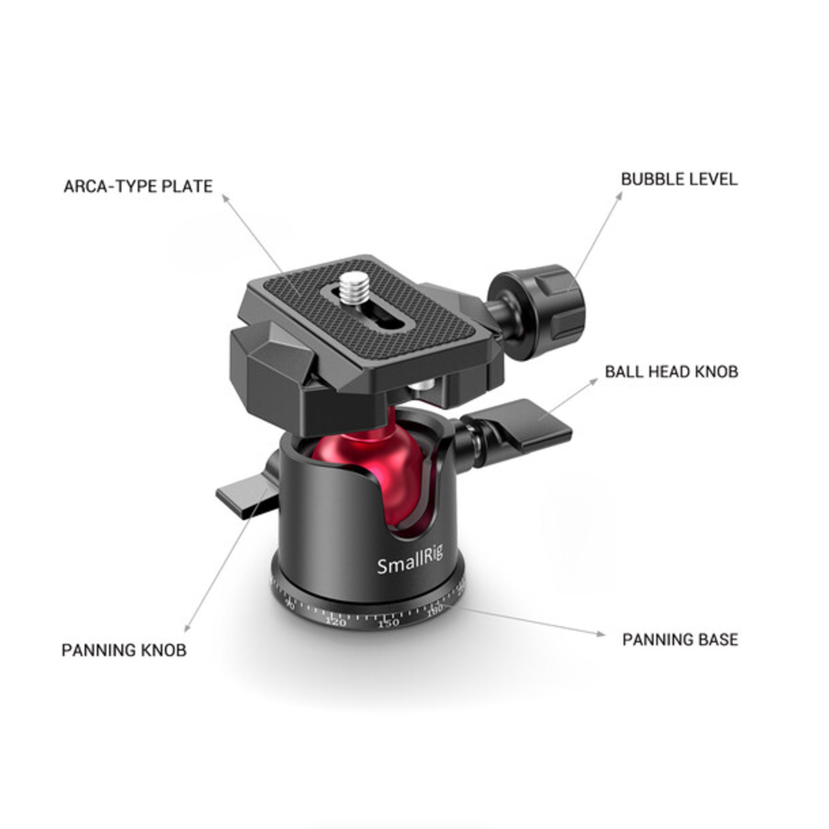 SmallRig SmallRig Tabletop Mini Tripod with Panoramic Ball Head