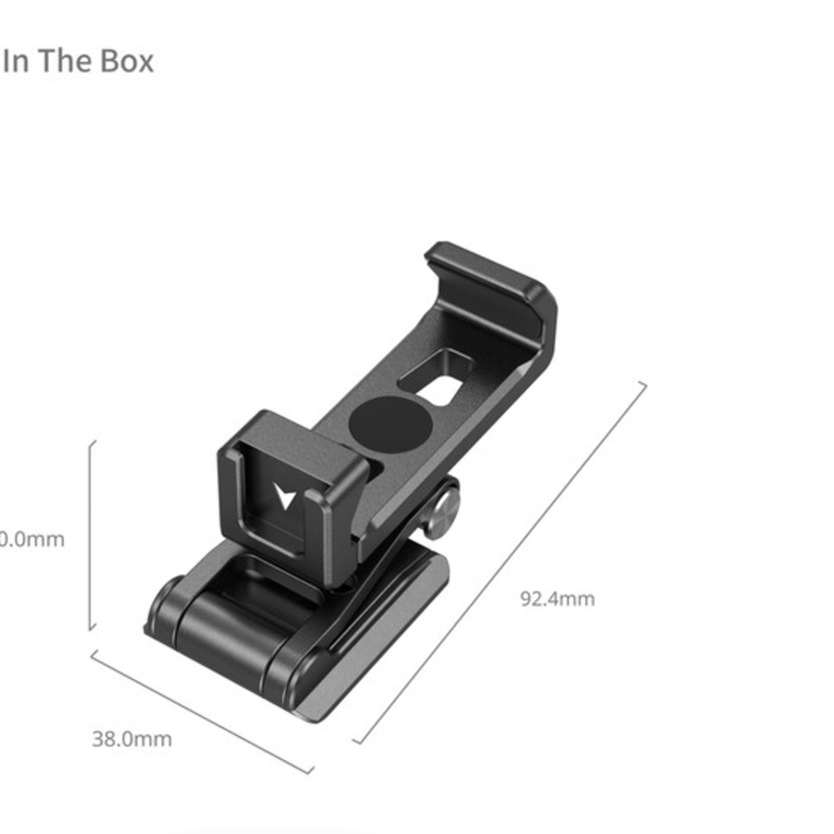 SmallRig SmallRig Metal Phone Holder with Arca-Swiss Support