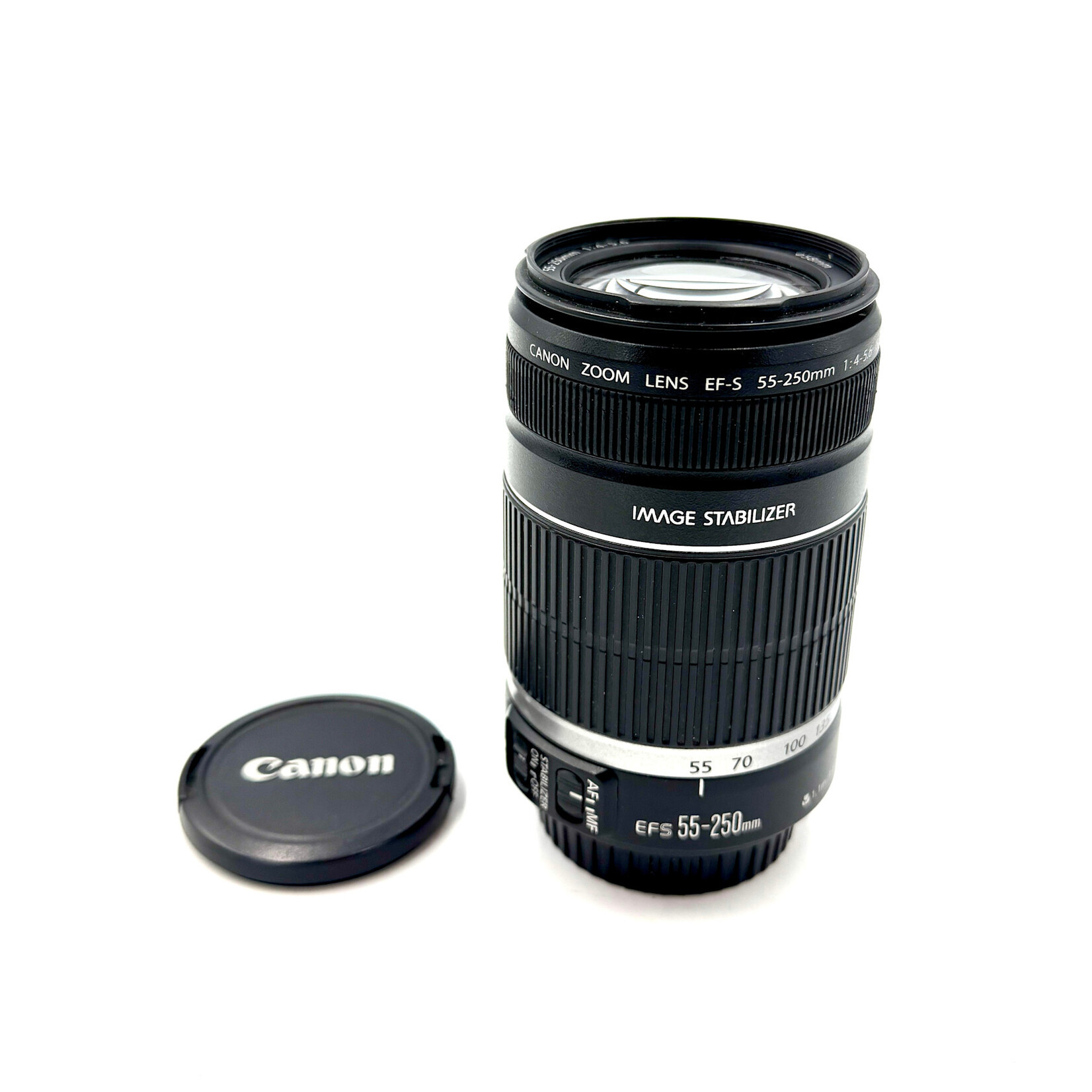 USED Canon EF-S 55-250mm f/4-5.6 IS Lens - Stewarts Photo USED Canon EF-S 55-250mm f/4-5.6 IS Lens - Stewarts Photo
