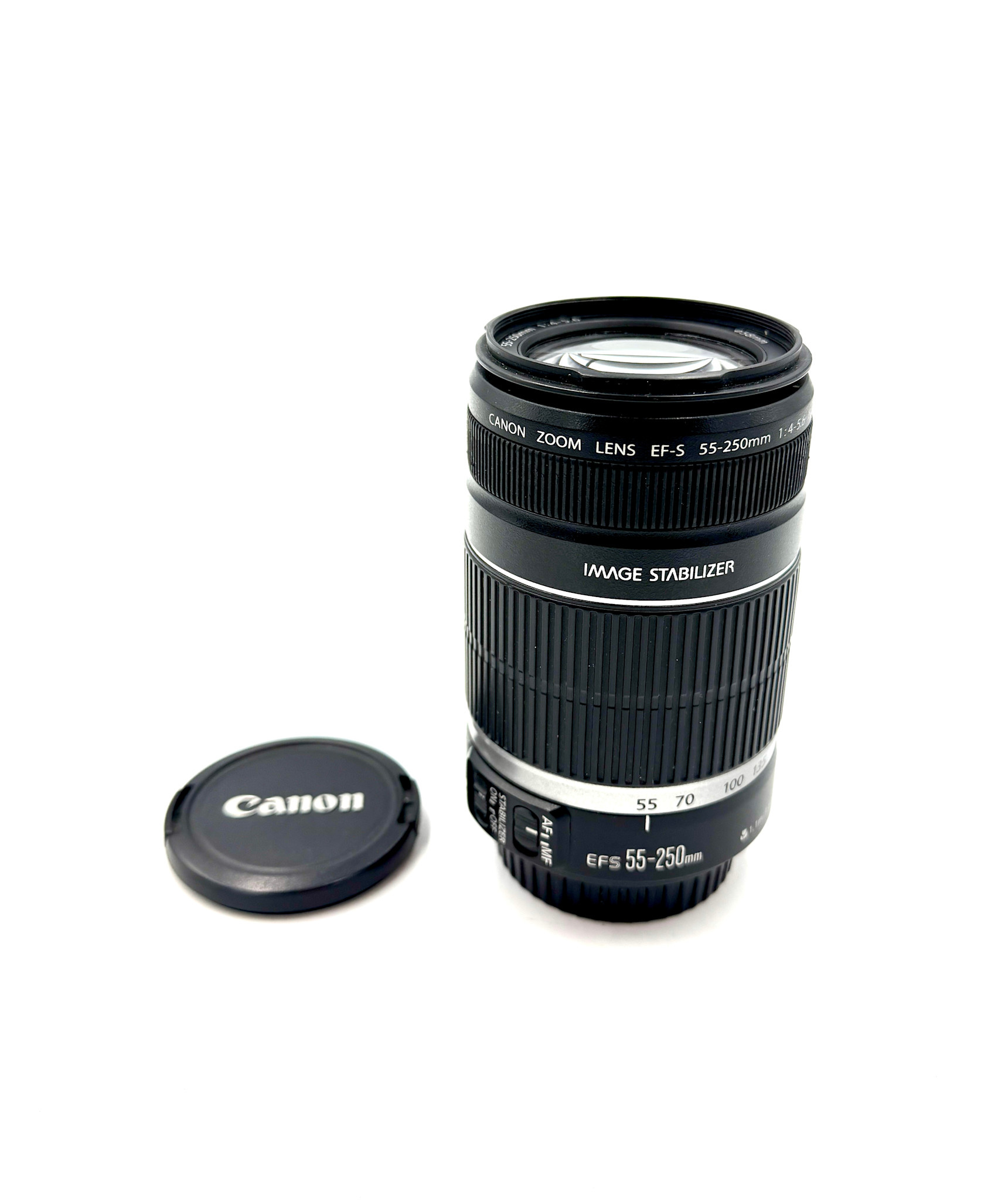 USED Canon EF-S 55-250mm f/4-5.6 IS Lens - Stewarts Photo USED Canon EF-S 55-250mm f/4-5.6 IS Lens - Stewarts Photo