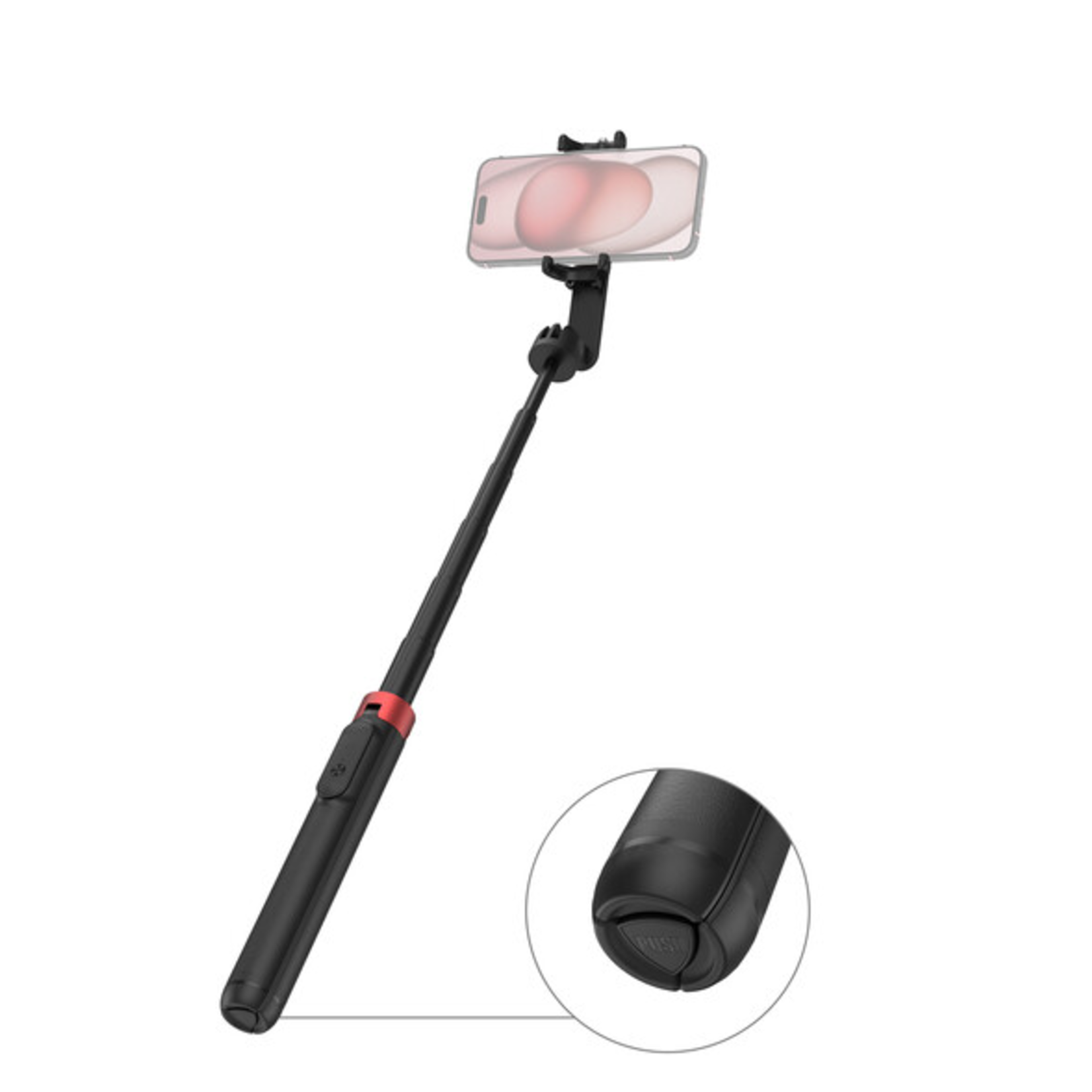 SmallRig SmallRig Portable Selfie Stick Tripod ST-25 Black
