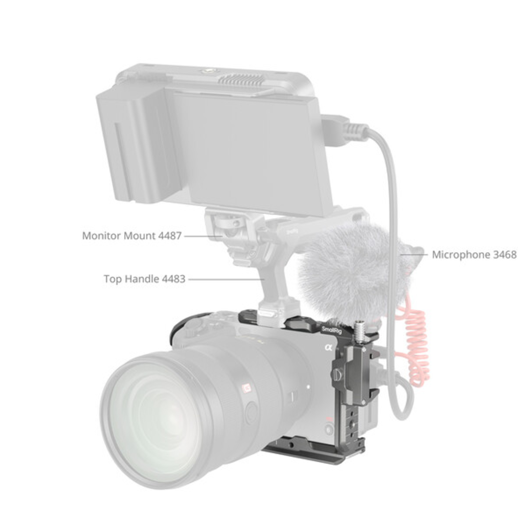 SmallRig SmallRig HawkLock Quick Release Cage Kit for Sony FX3 and FX30