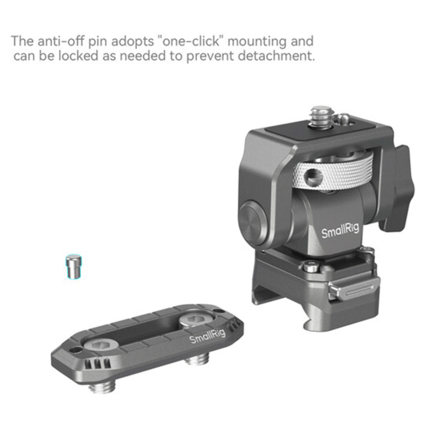 SmallRig SmallRig HawkLock H21 Quick Release Monitor Support with NATO Clamp