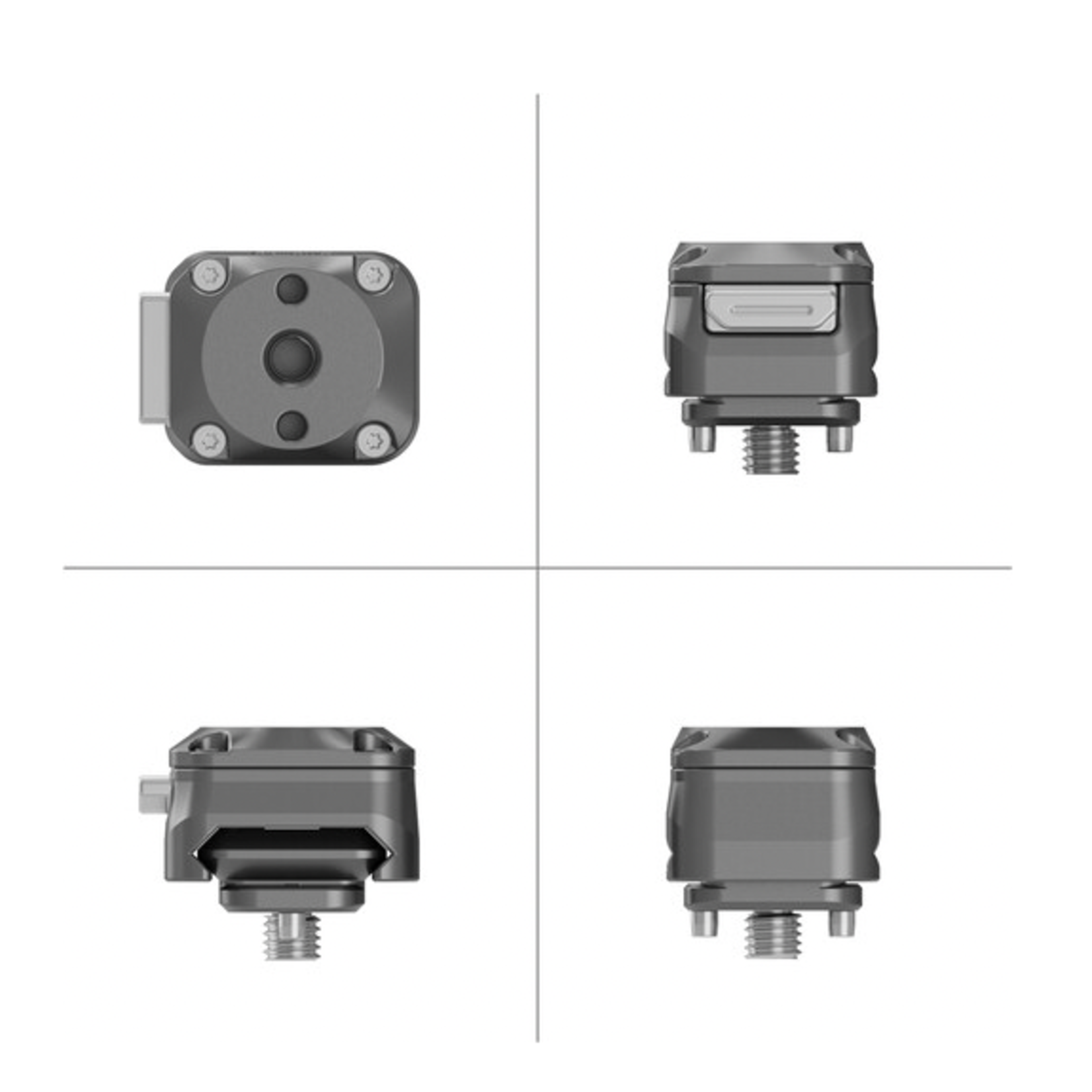 SmallRig SmallRig HawkLock H21 Universal 1/4"-20 Quick Release Mount Plate Kit