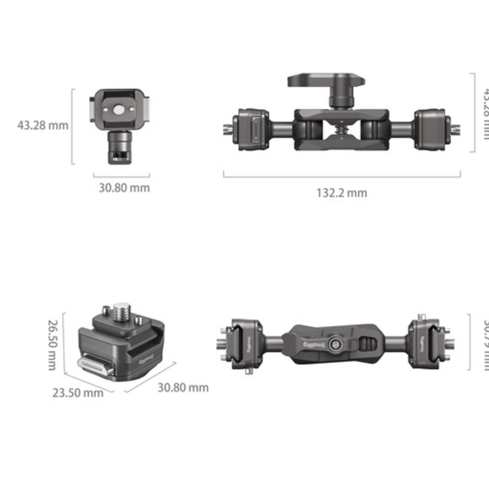 SmallRig SmallRig HawkLock H21 Quick Release Magic Arm with Ball Heads