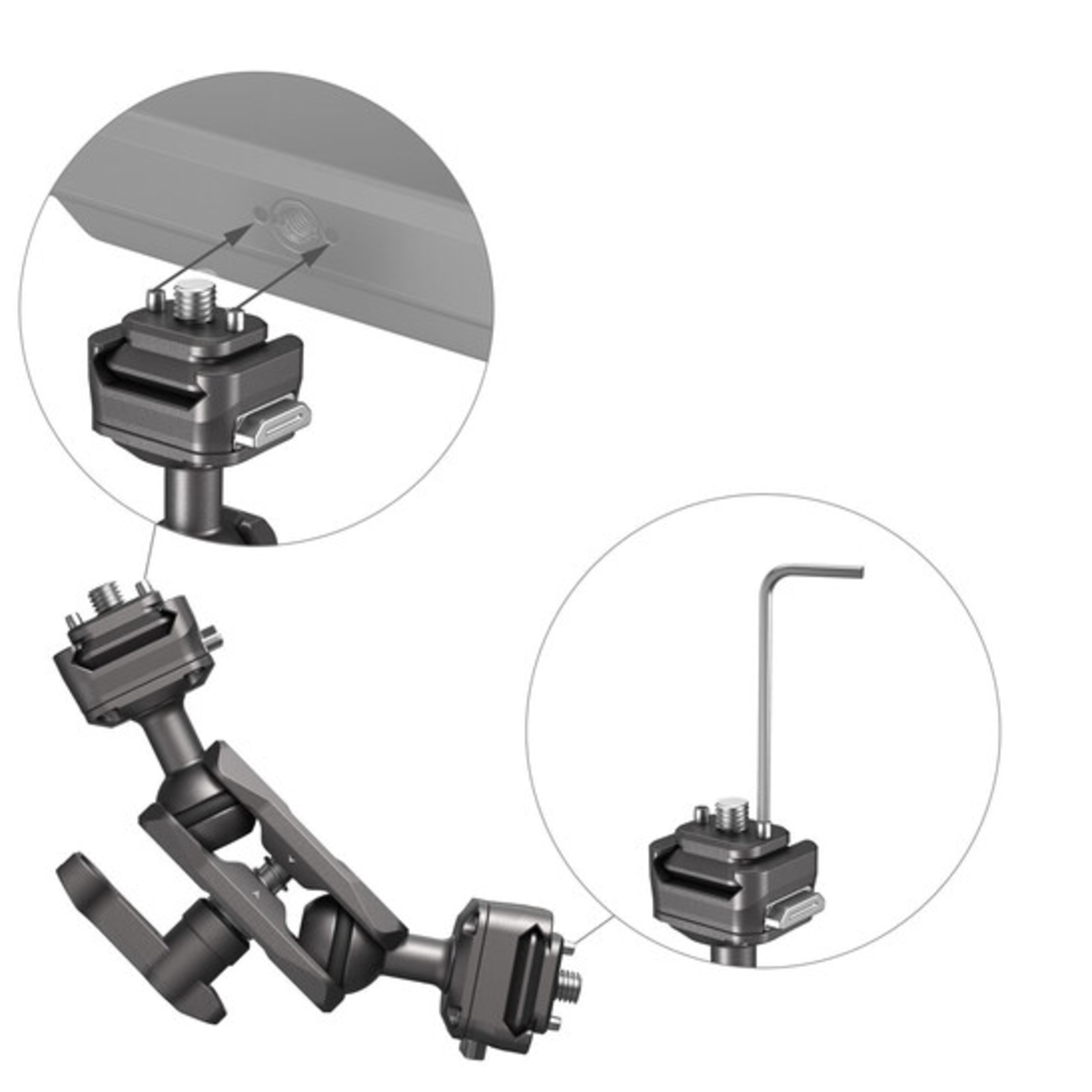 SmallRig SmallRig HawkLock H21 Quick Release Magic Arm with Ball Heads