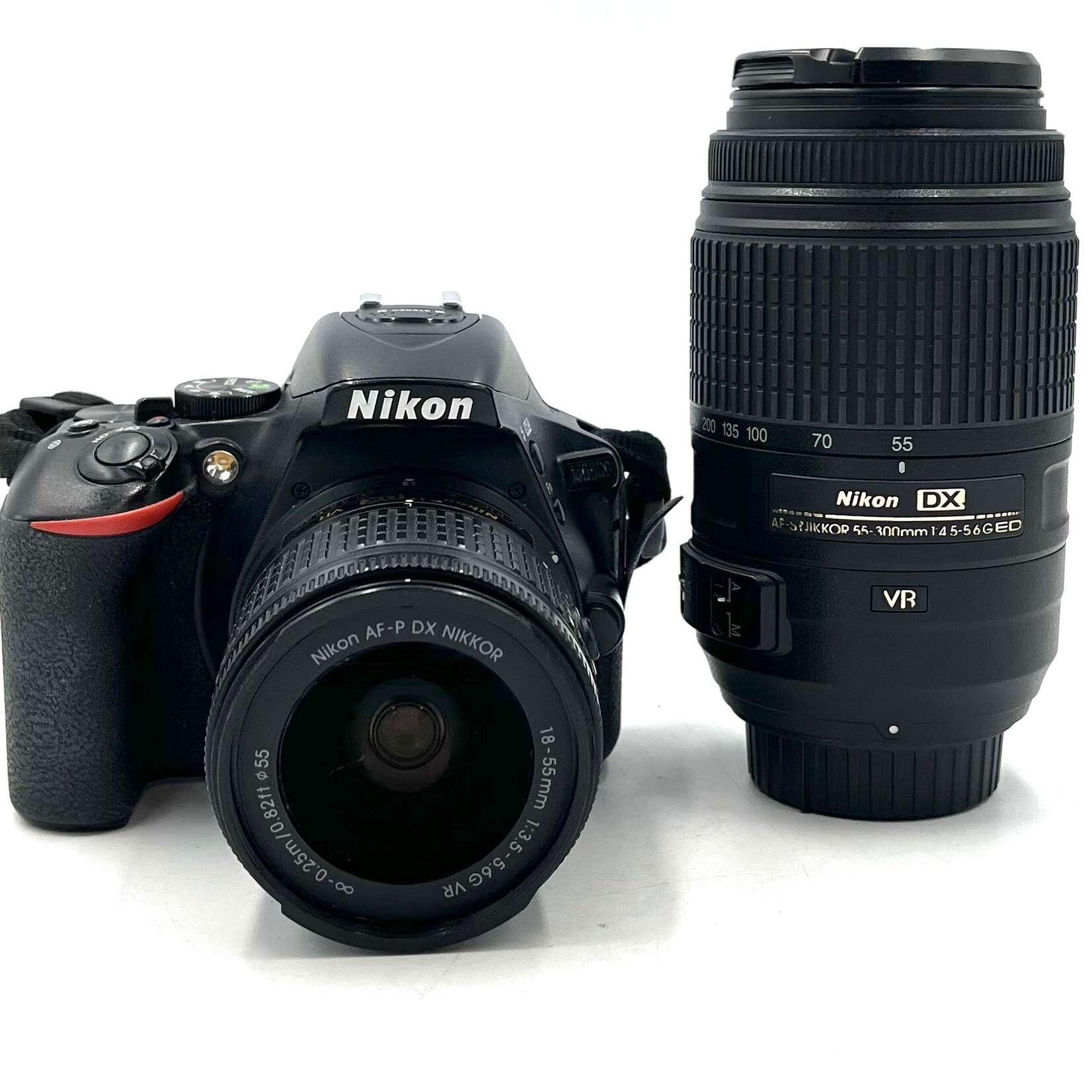 Nikon USED Nikon D5600 kit with 18-55mm & 70-300mm AF-P