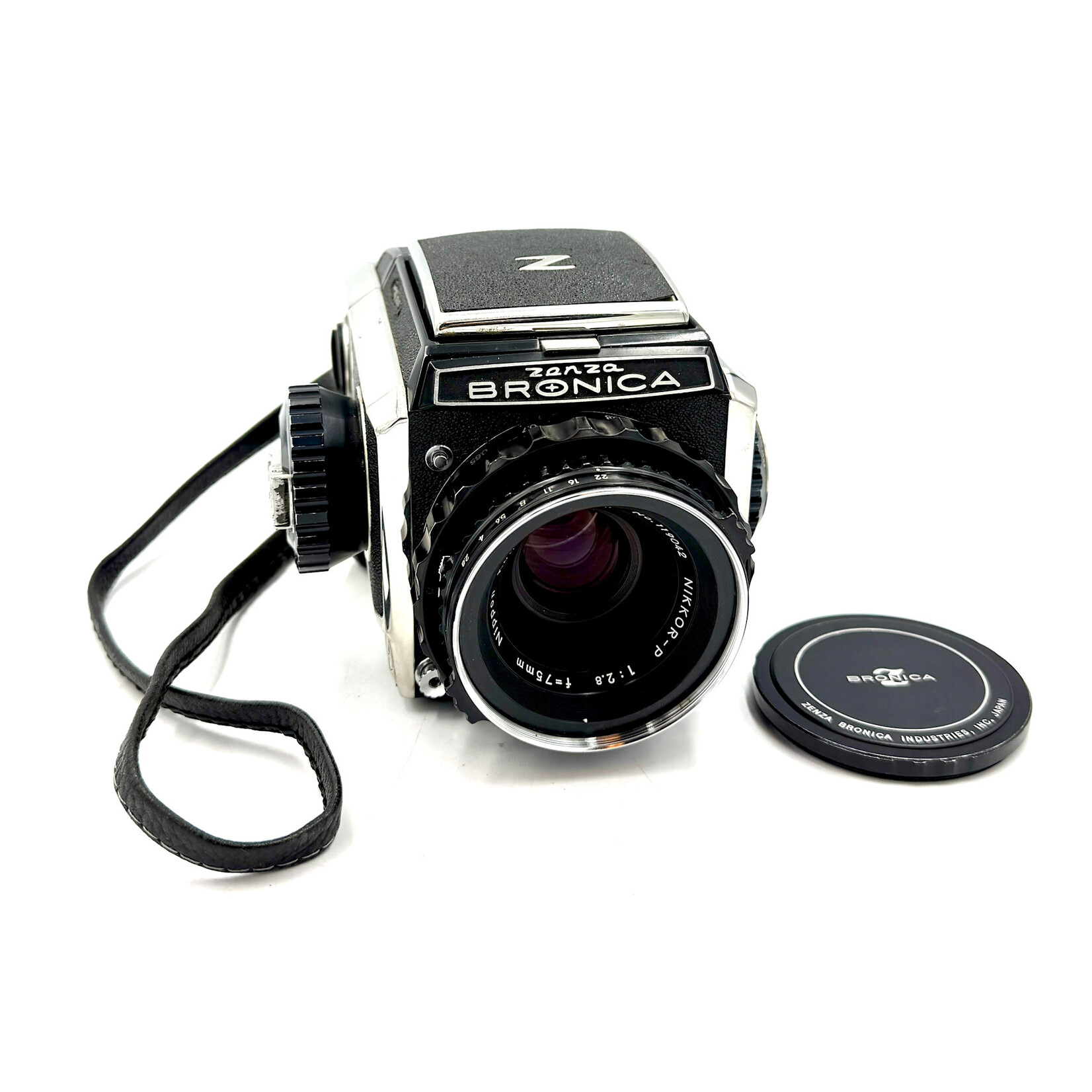 Bronica #1415 USED Bronica S2 w/ 75mm f/2.8 and 2 Filmbacks
