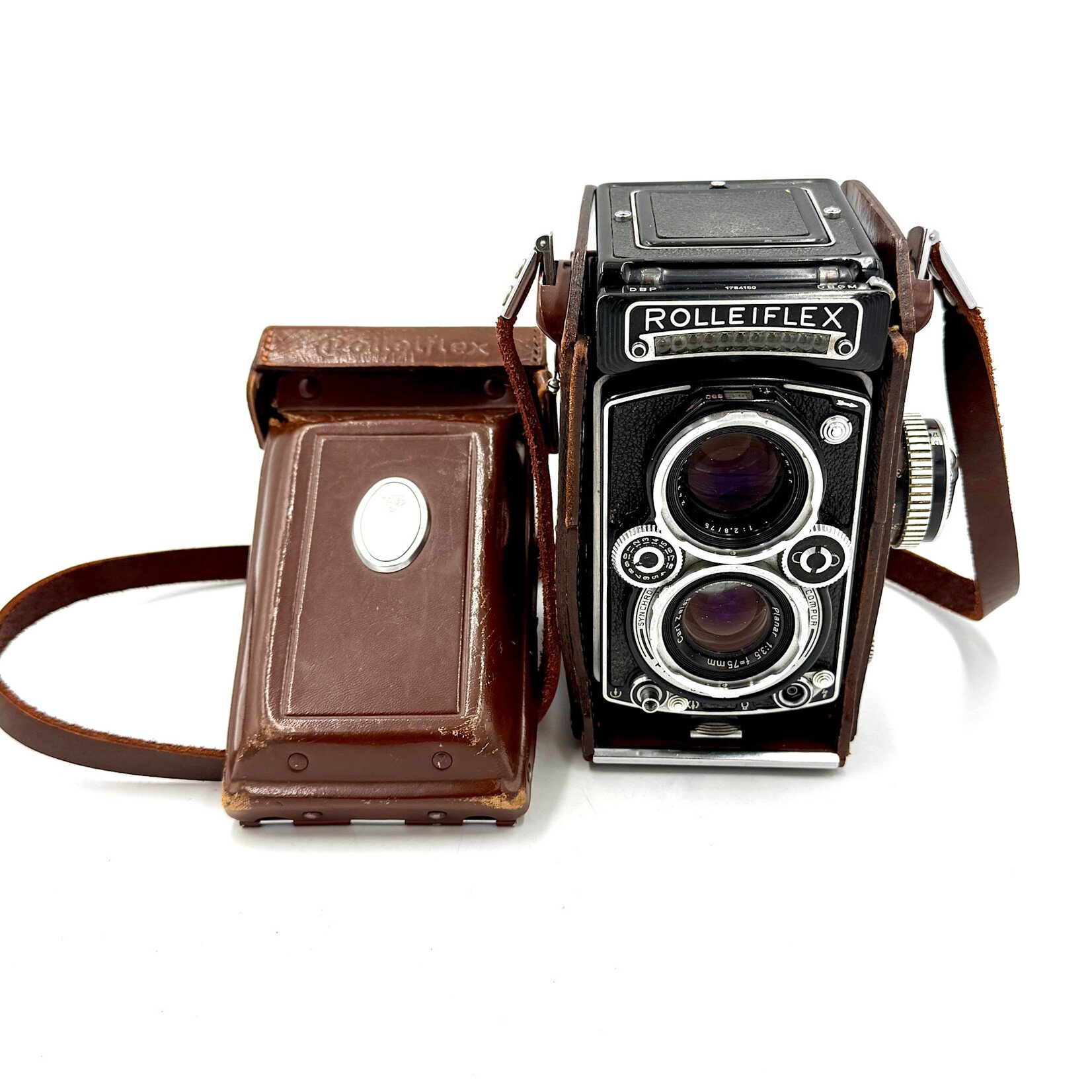 #1415 Rolleiflex 3.5E TLR DBP DBGM w/75mm