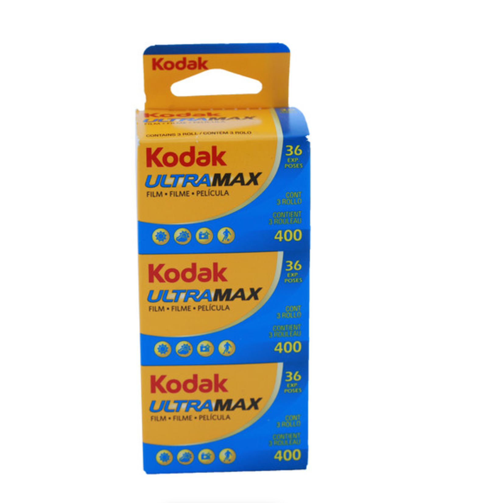 Kodak Kodak GC/UltraMax 400 Color Negative Film (35mm Roll Film, 36 Exposures, 3-Pack)