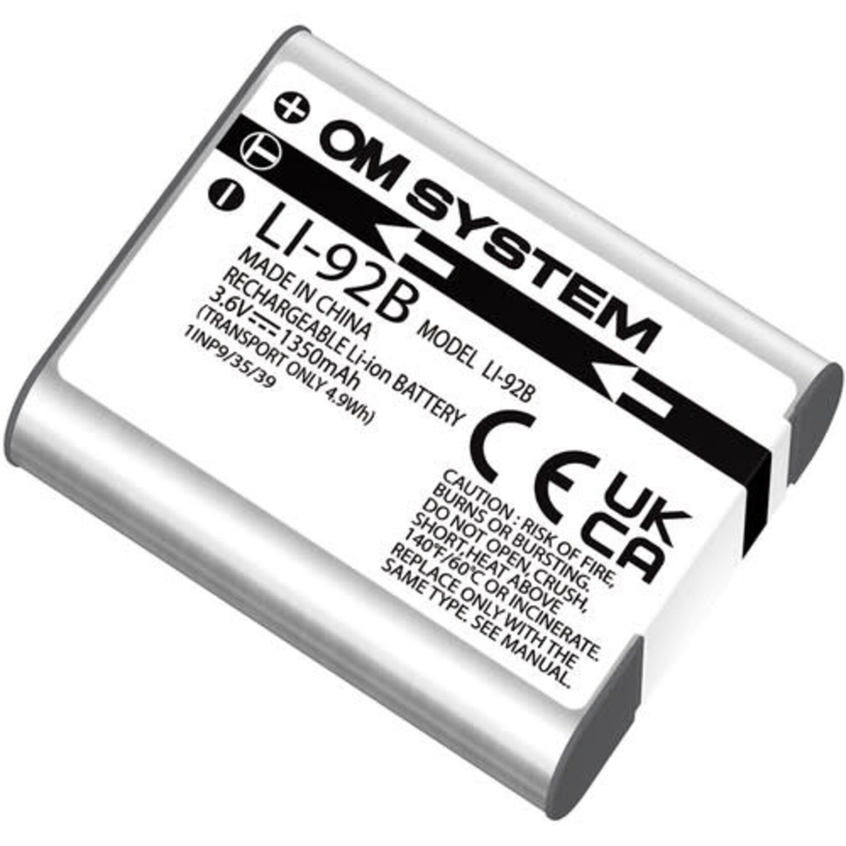 Olympus / OM System OM System LI-92B Lithium Ion Battery