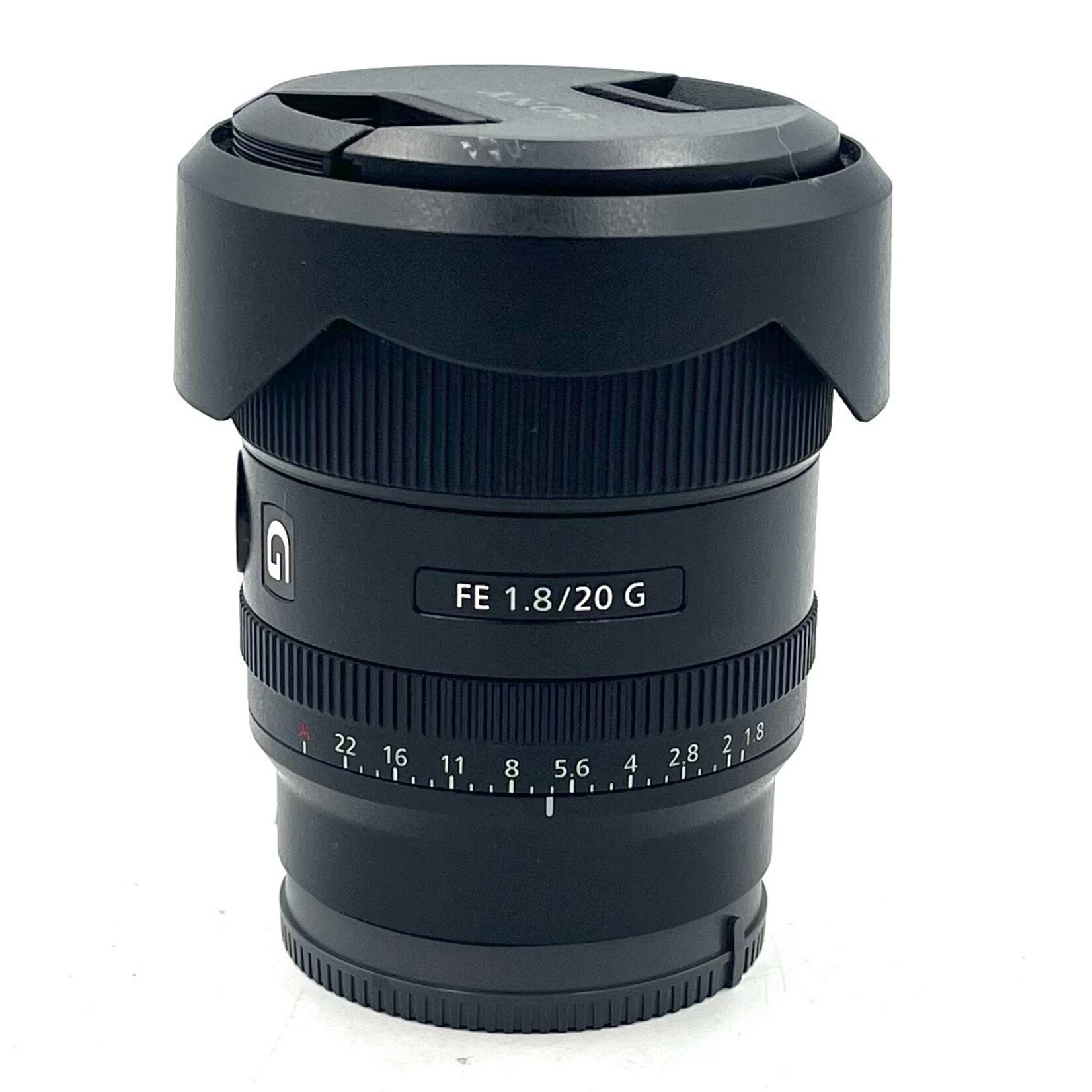 Sony FE 20mm F1.8 G SEL20F18G（防湿庫保管／美品） 防湿庫保管】SONY FE 20mm F1.8 G