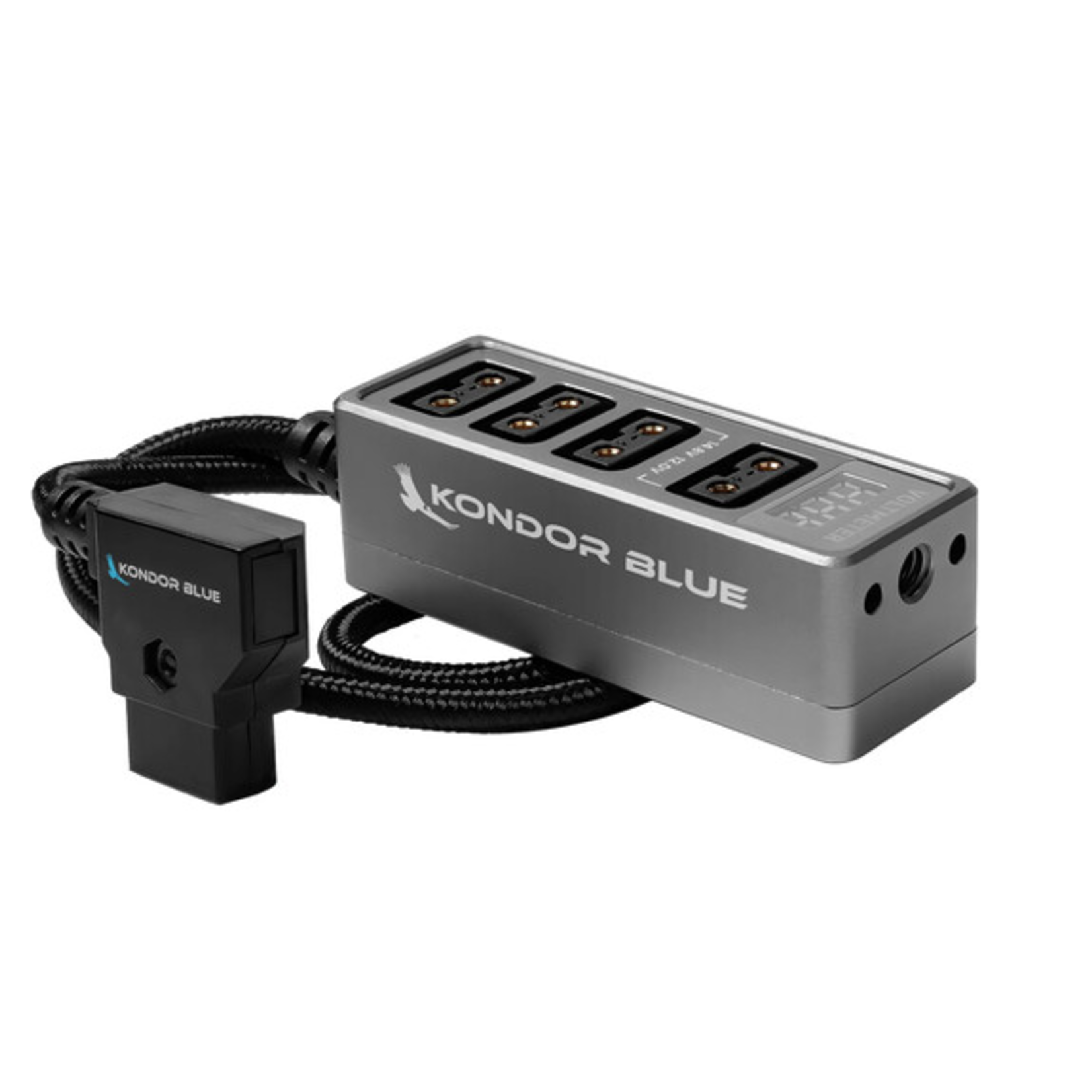 Kondor Blue Kondor Blue Male D-Tap to 4-Port Female D-Tap Splitter Hub (16")