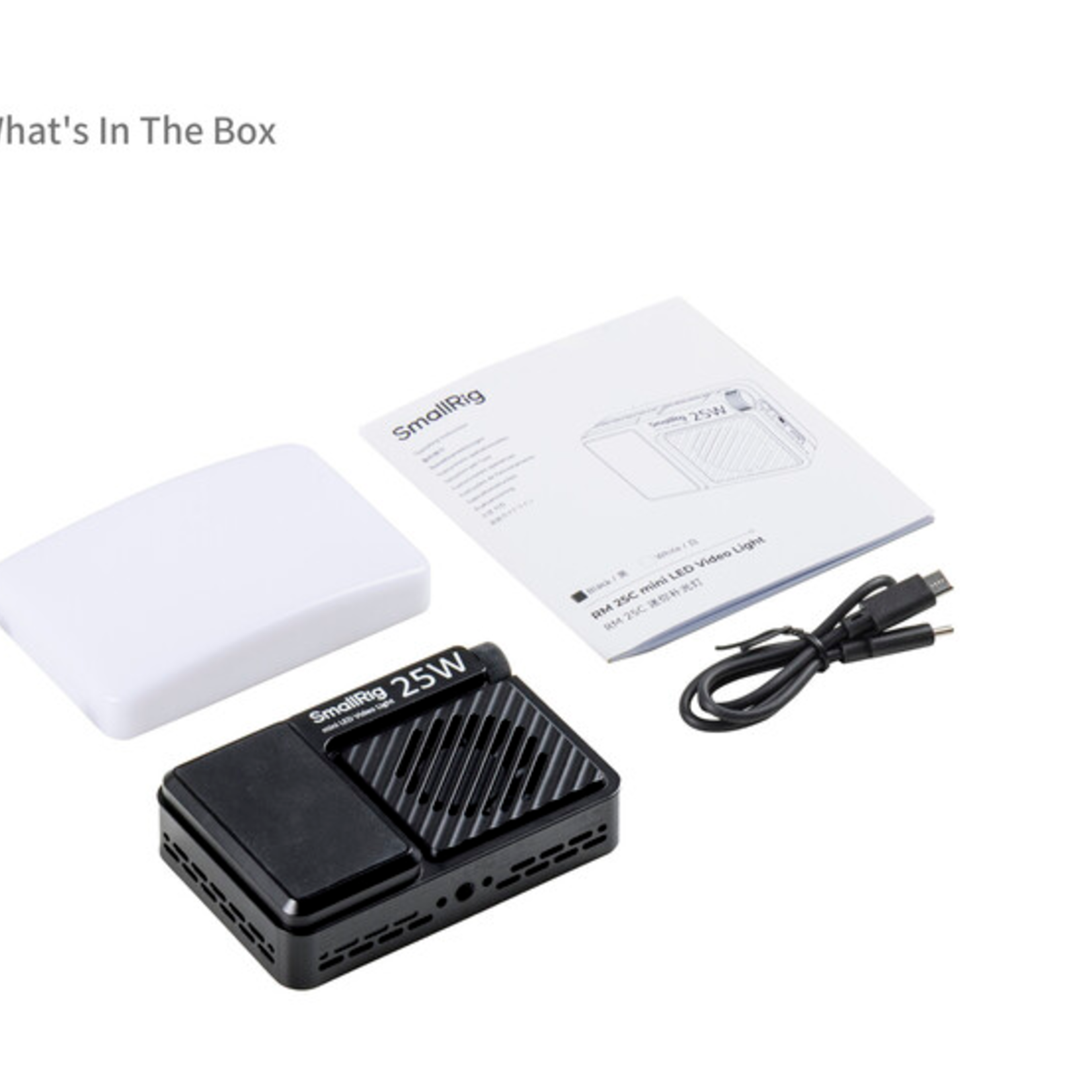 SmallRig SmallRig RM 25C mini LED Video Light (Black)