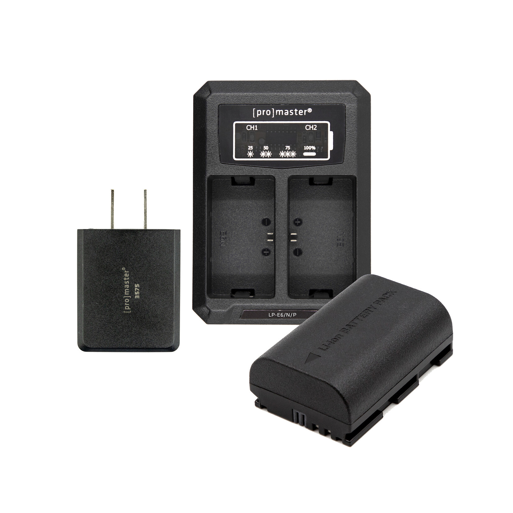 ProMaster ProMaster Battery & Charger Kit for Canon LP-E6P