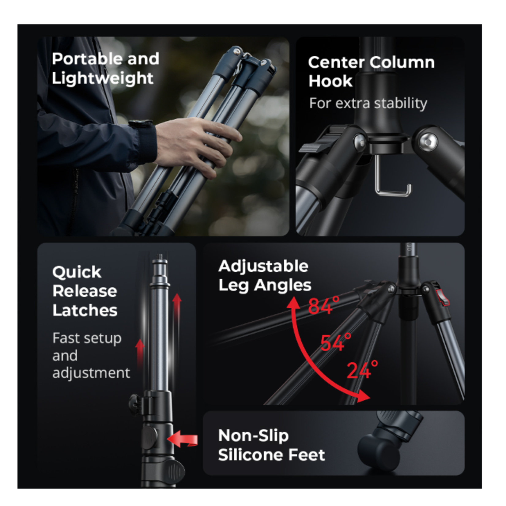 SmallRig SmallRig RT190 Reversible Portable Studio Light Support