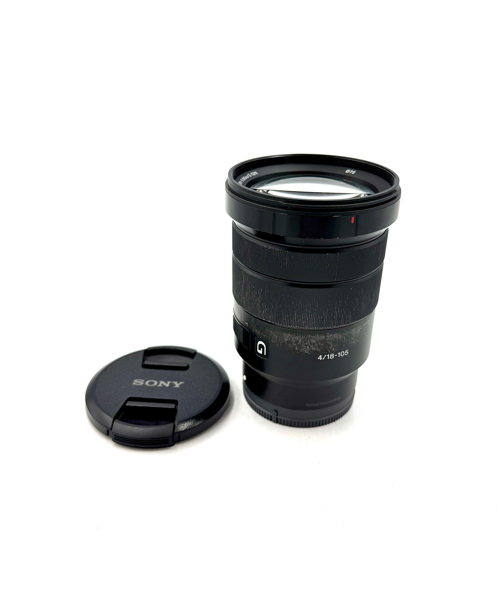 Sony E PZ 18-105mm F4 G中古 NDフィルタ付 新品)SONY (ソニー) E PZ 18-105mm F4 G OSS SELP18105G（商品ID