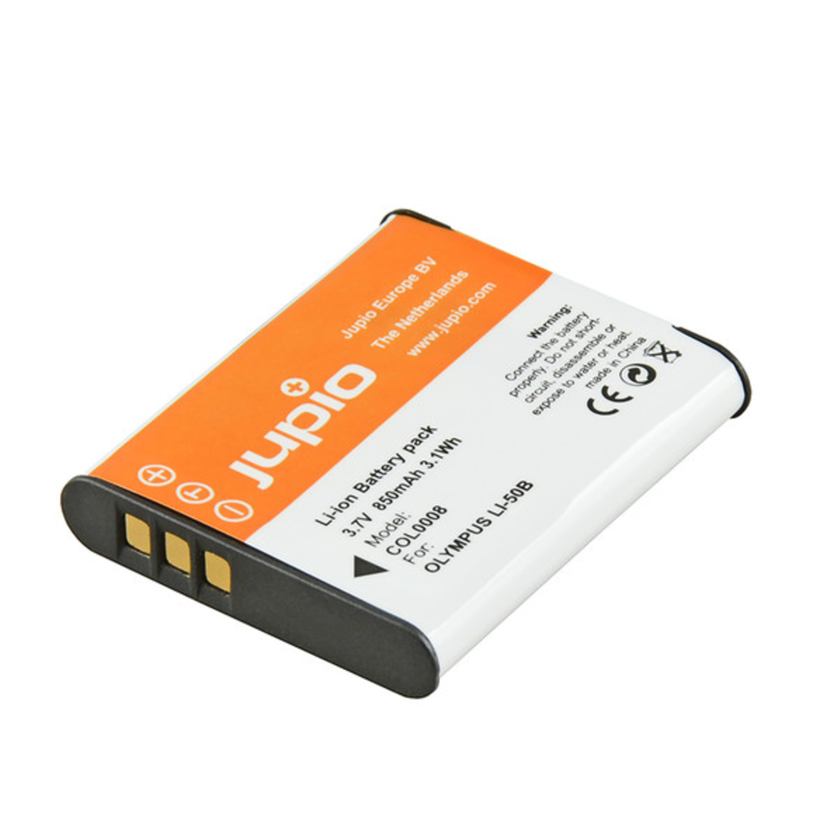 Jupio Jupio Li-50B / D-Li92 / DB-100 / NP-150 / LB-050 / LB-052 Lithium-Ion Battery Pack (3.7V, 850mAh)