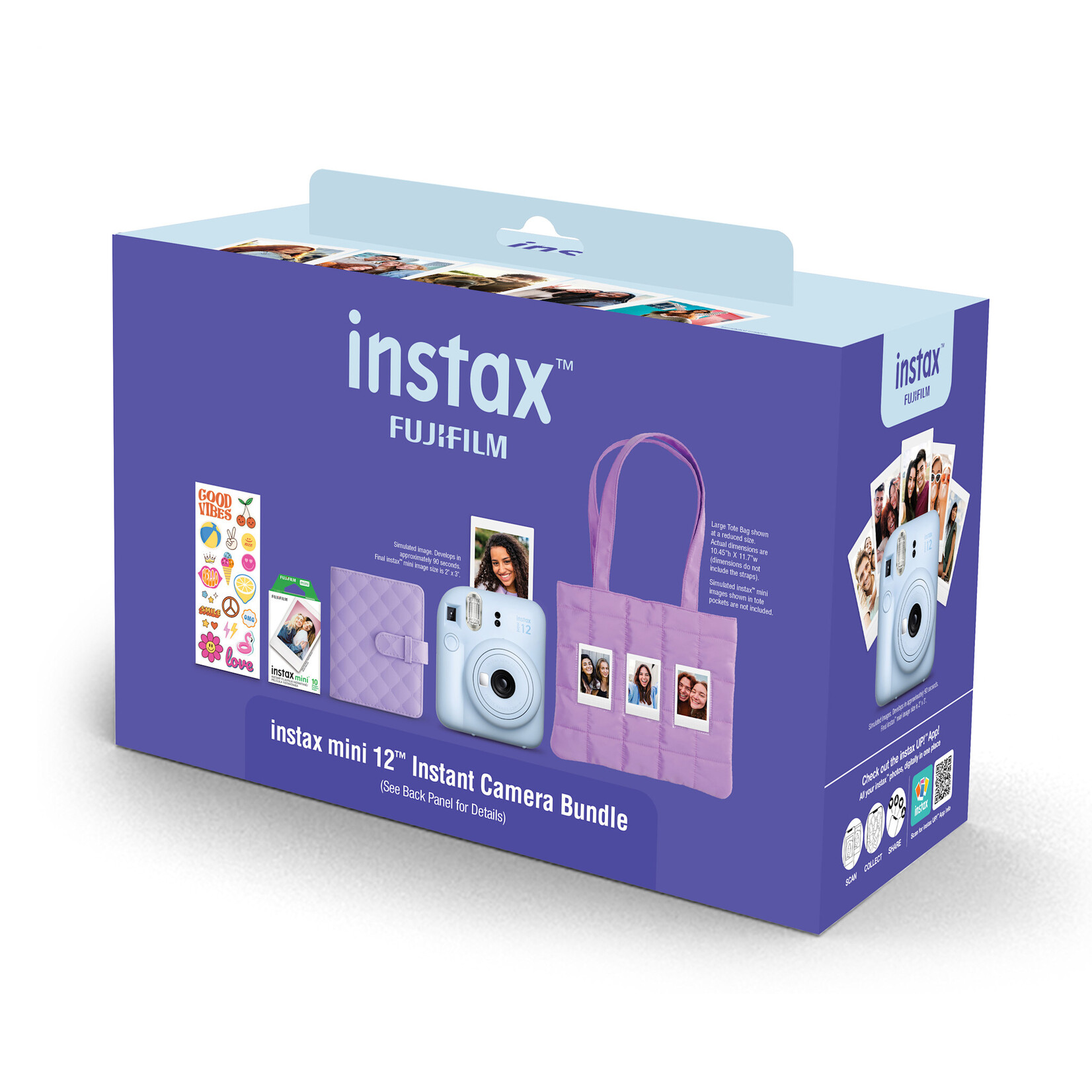 FujiFilm FujiFilm  Instax Mini  12 Bundle - Blue