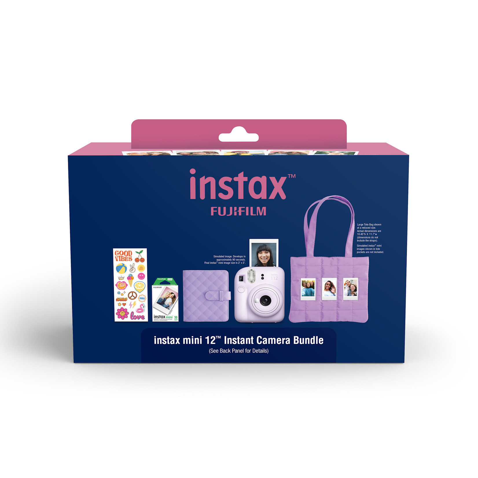FujiFilm FujiFilm Instax Mini 12 Bundle - Purple