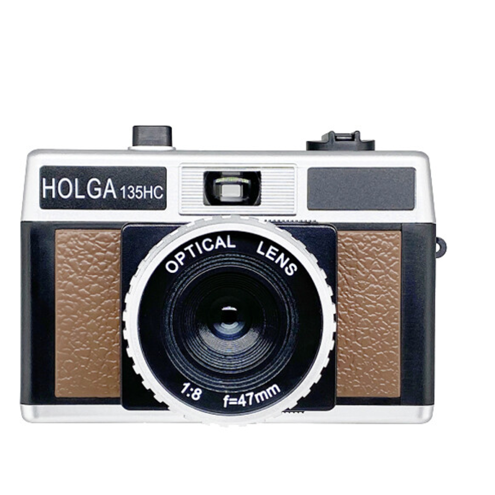 Holga Holga 135HC Half Frame 35mm Film Camera - Black and Brown
